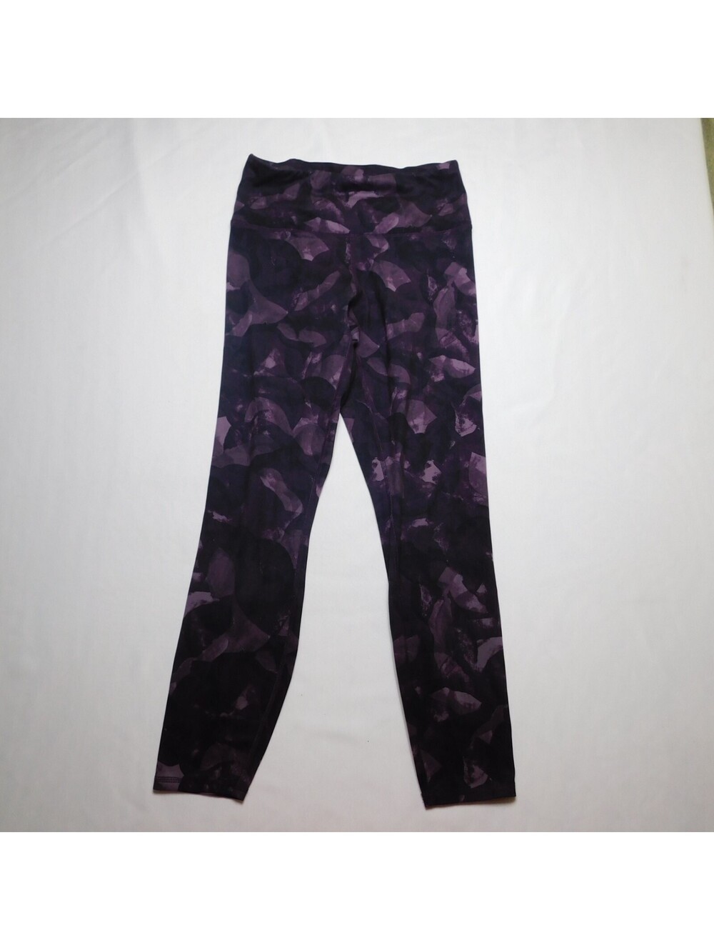 Marika Leggings Womens Medium Purple Black Camo High Waisted Yoga Athletic M